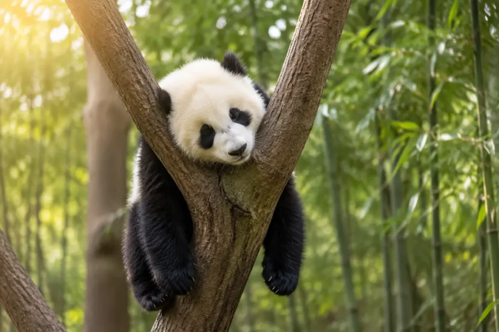 Chengdu panda base on 2 week china itinerary