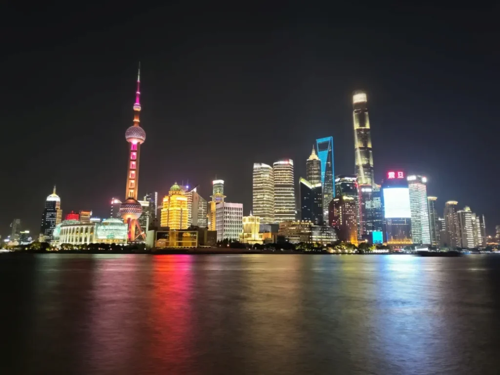 Shanghai skyline from the Bund china itinerary 7 days