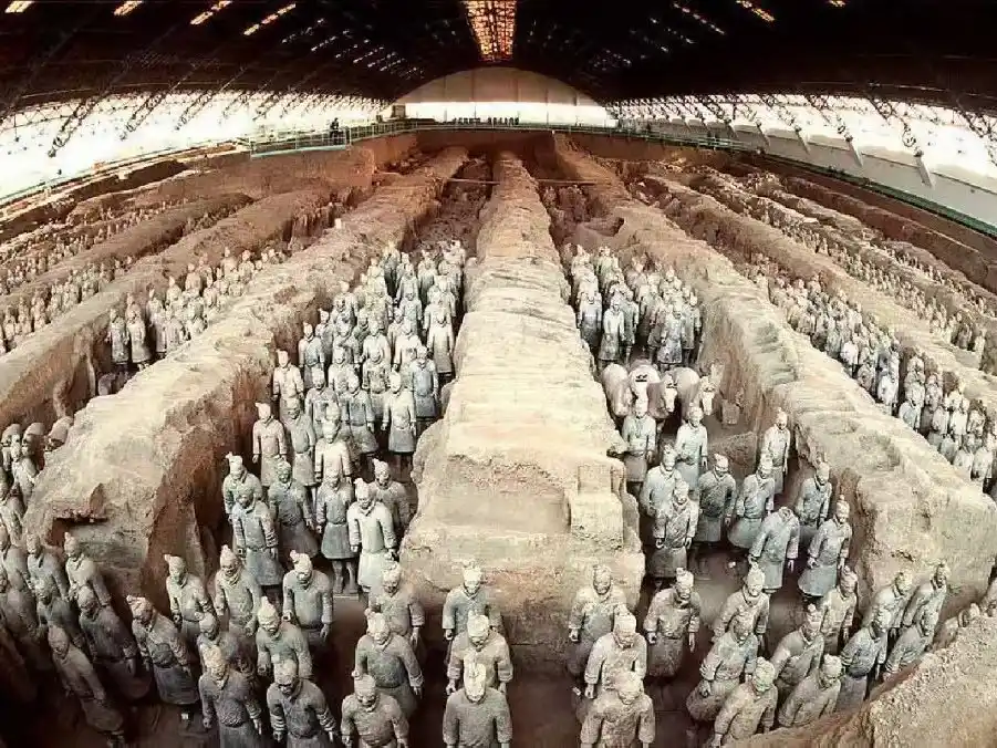 Terracotta Warriors Pit 1 Xi'an china itinerary 7 days