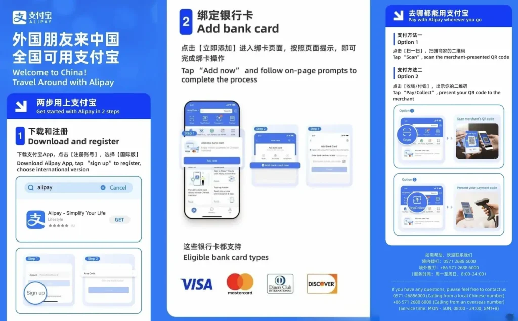 alipay for foreigners didi payment setup guide