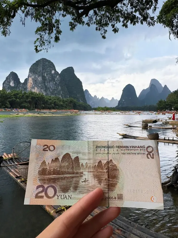 Karst mountains along the Li River, the heart of Guilin travel